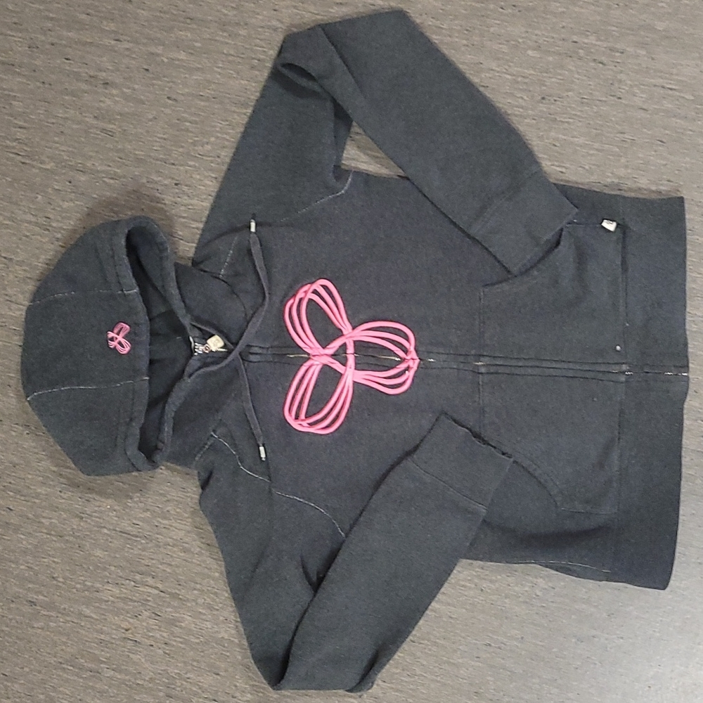 TNA zip up. Small. Ash gray